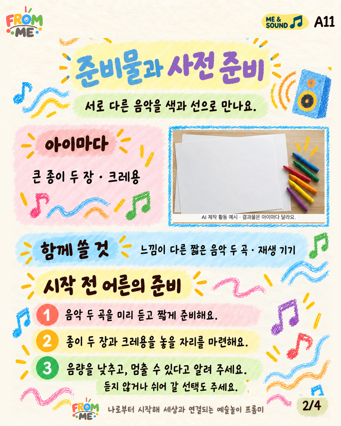 음악을 그린다면 활동 가이드 2쪽